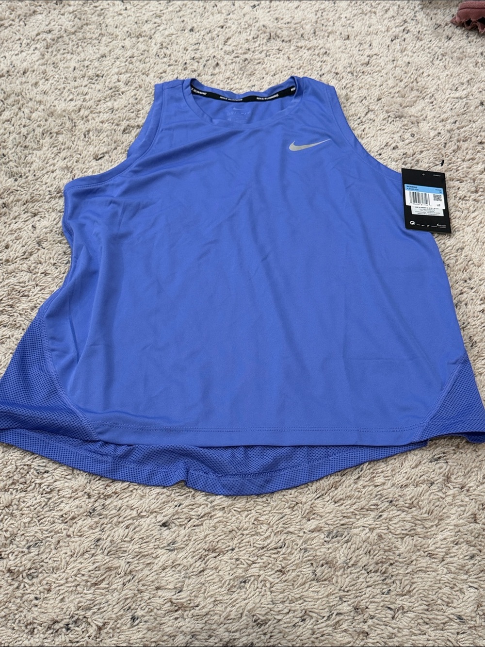 Nike Women’s Purple Running  Tank Top size M NWT